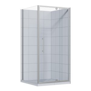 Full Shower Tile 2s Chrome