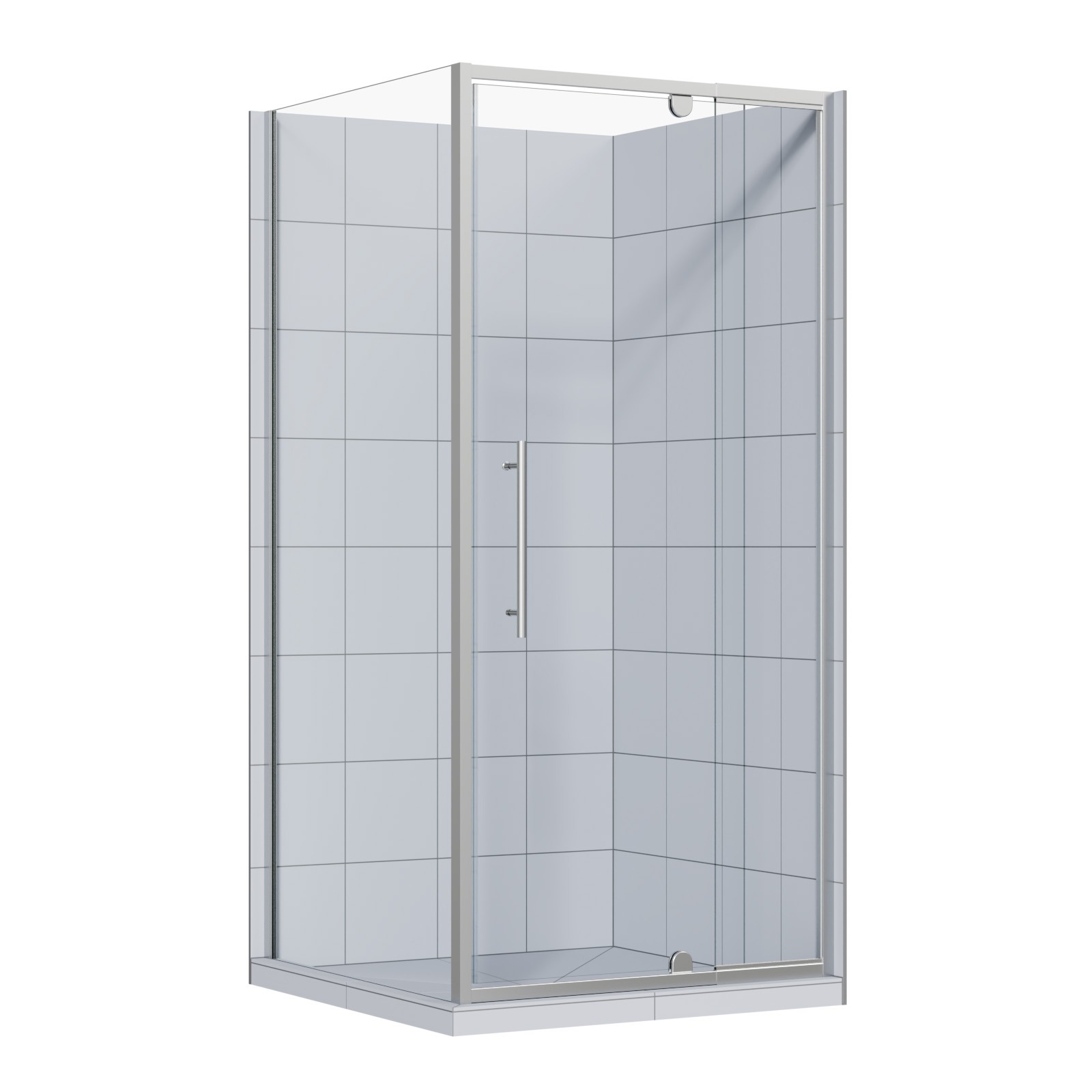 Georgia Tile 2-Sided Chrome